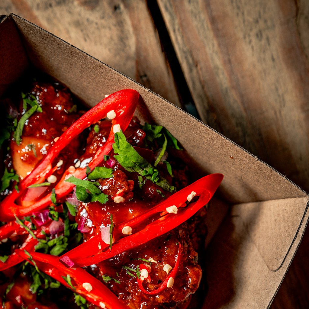 Flaming Mango Wings (6)
