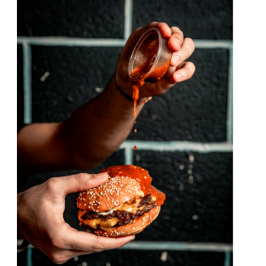LIL AKH Beef Burger