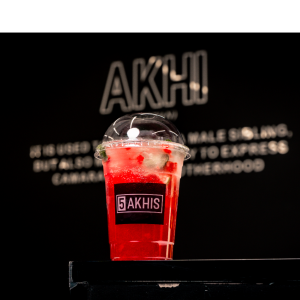 Sunset Sherbert mocktail